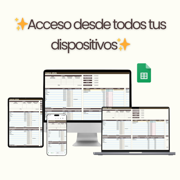 Plantilla de Finanzas Personales