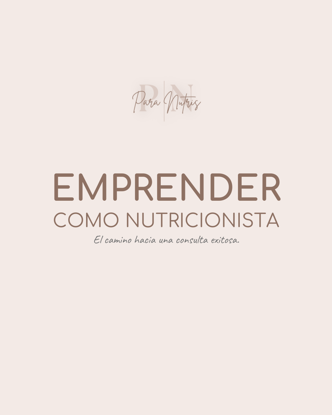 EMPRENDER SIENDO NUTRI