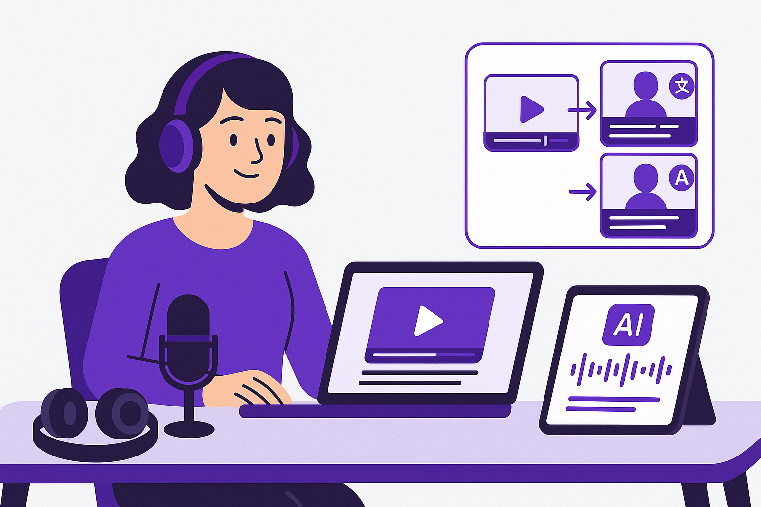 Cómo crear subtítulos para cursos online sin duplicar el trabajo