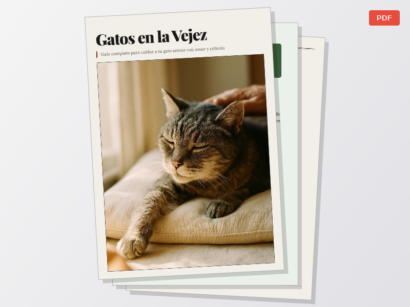 Gatos en la Vejez